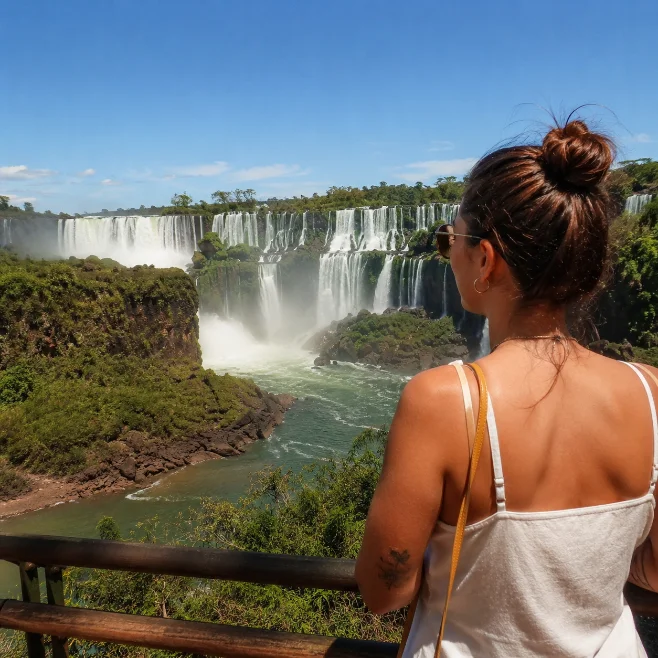 Paisagem de Puerto Iguazú