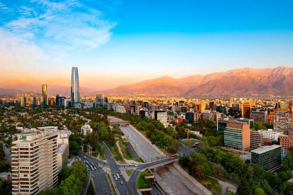 Paisagem de Santiago