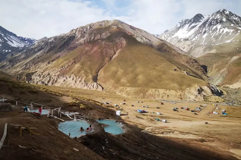 CAJÓN DEL MAIPO, EMBALSE EL YESO E TERMAS DE COLINA